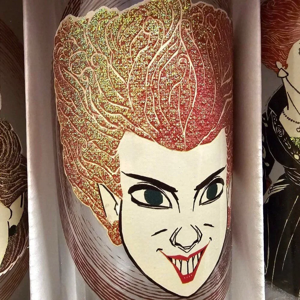 NWT Disney Hocus Pocus Sanderson Sisters Glassware Set Set of 4 Halloween Party